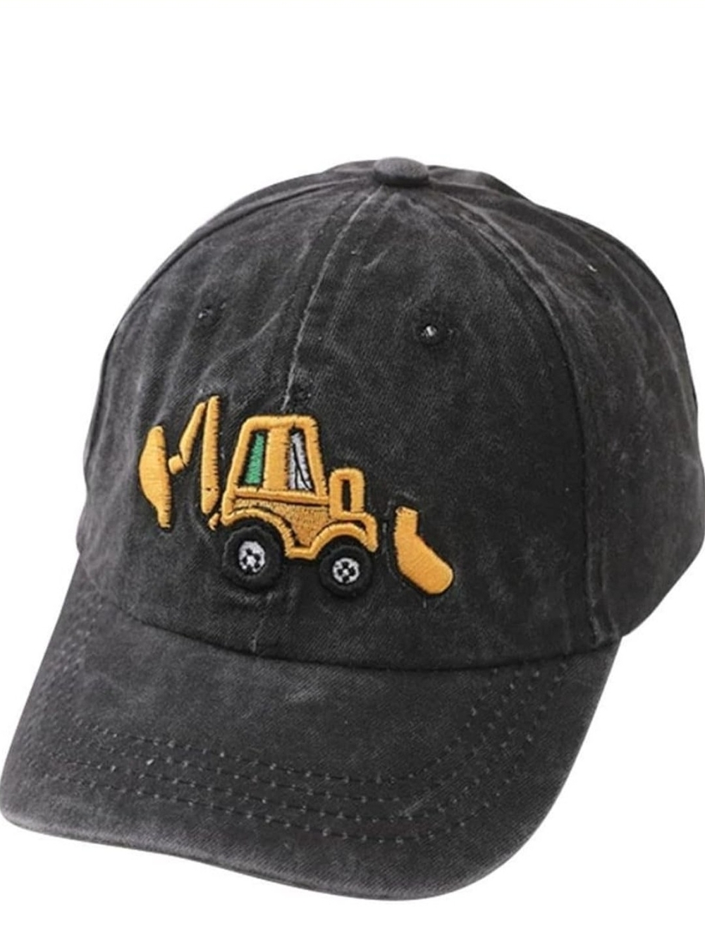 Excavator Hat Cap Construction Gift Birthday Boys Toddler Kids